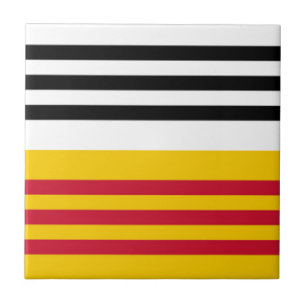 Flag of Loon op Zand Tile