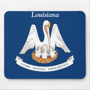 Flag of Louisiana Mouse Mat
