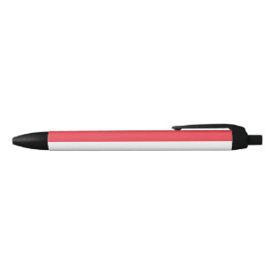 Flag of Luxembourg Black Ink Pen