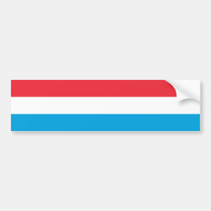 Flag of Luxembourg Bumper Sticker