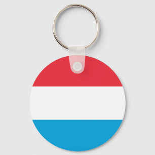 Flag of Luxembourg Key Ring