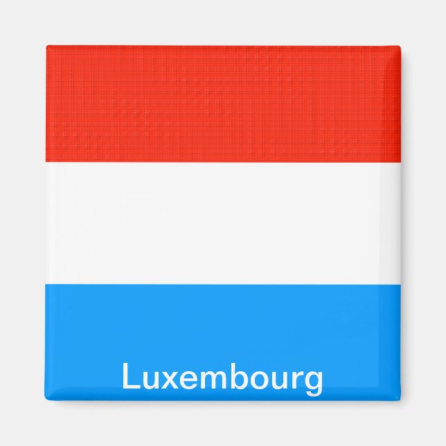 Flag of Luxembourg Magnet (Front)