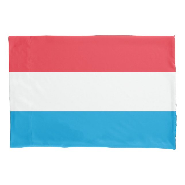 Flag of Luxembourg Pillowcase (Front)