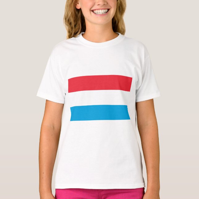 Flag of Luxembourg T-Shirt (Front)