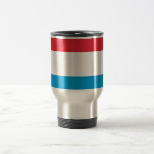 Flag of Luxembourg Travel/Commuter Mug