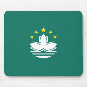 Flag of Macau (Chinese Region) Mouse Mat