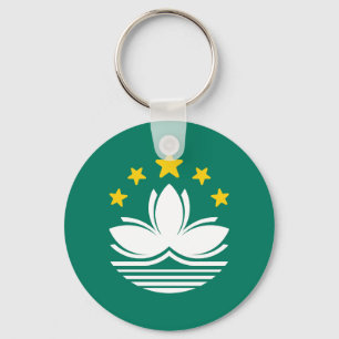 Flag of Macau Key Ring