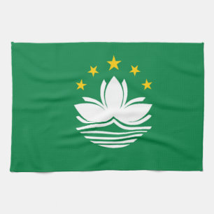 Flag of Macau Tea Towel