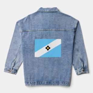 Flag of Madison, Wisconsin  Denim Jacket