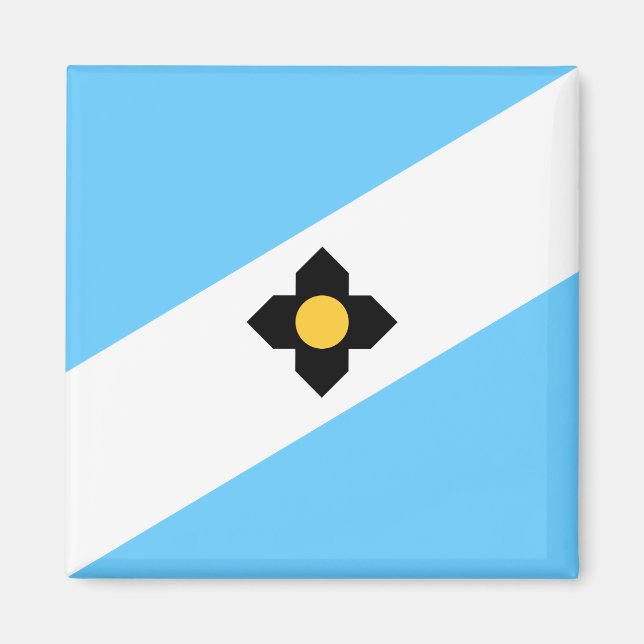 Flag of Madison (Wisconsin) Magnet (Front)