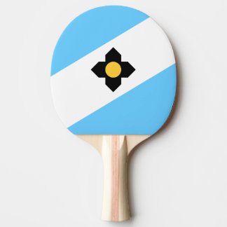 Flag of Madison, Wisconsin Ping-Pong Paddle