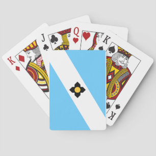 Flag of Madison, Wisconsin Playing Cards