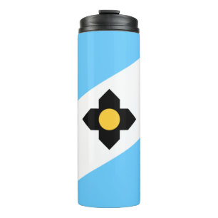 Flag of Madison, Wisconsin Thermal Tumbler