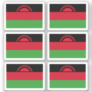 Flag of Malawi - a collection Sticker