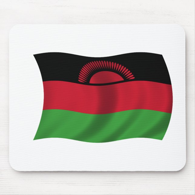 Flag of Malawi Mouse Mat (Front)