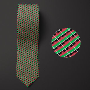 Flag of Malawi Pattern Tie