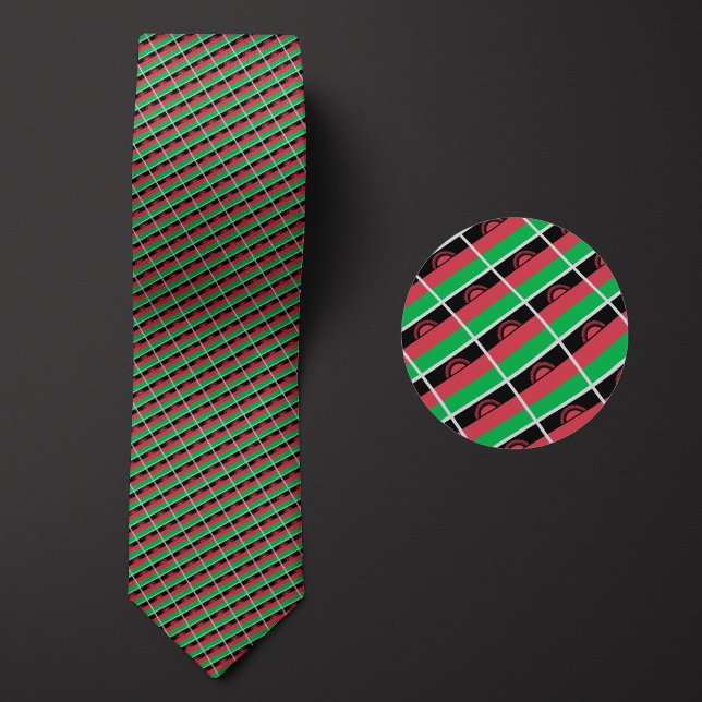 Flag of Malawi Pattern Tie (Creator Uploaded)
