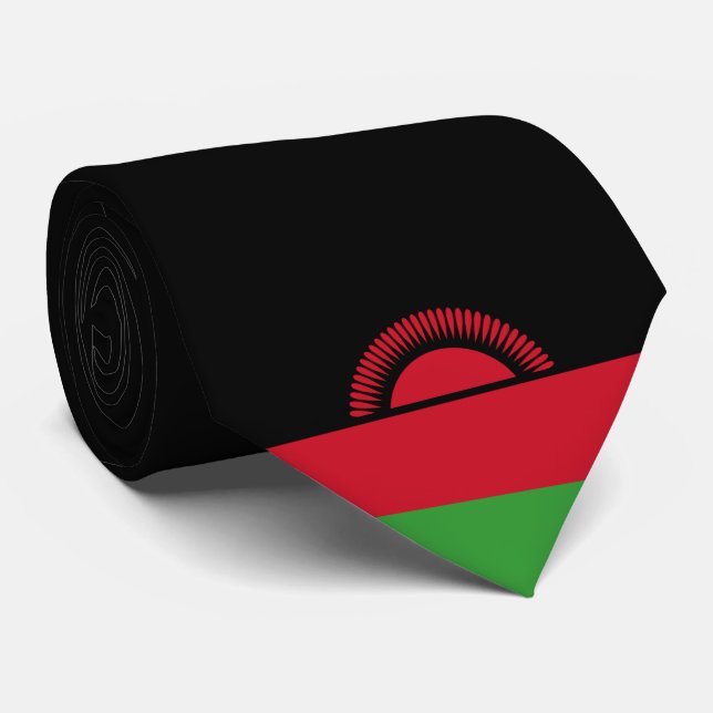 Flag of Malawi Tie (Rolled)