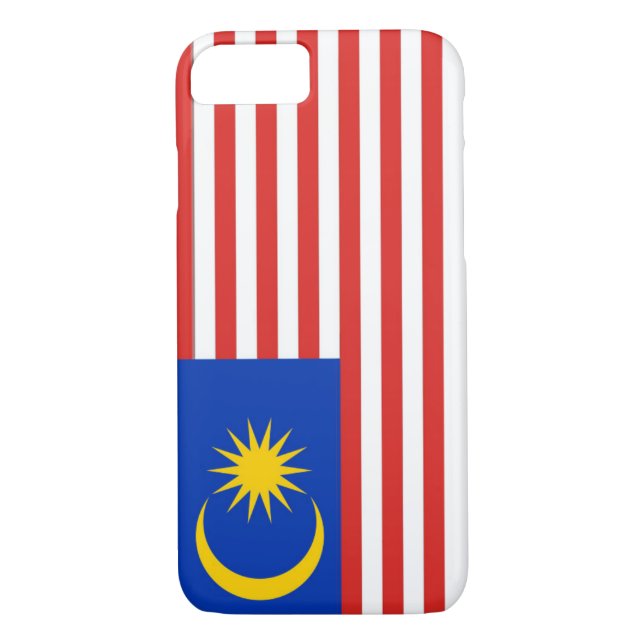 Flag of Malaysia Case-Mate iPhone Case (Back)