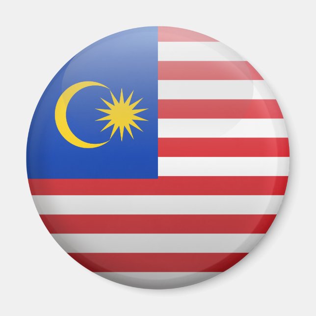 Flag of Malaysia Magnet (Front)