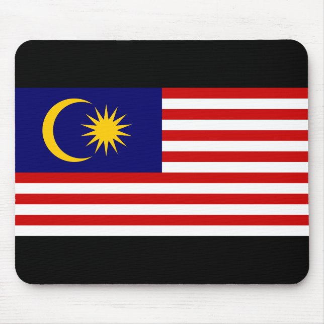 Flag of Malaysia Mouse Mat (Front)