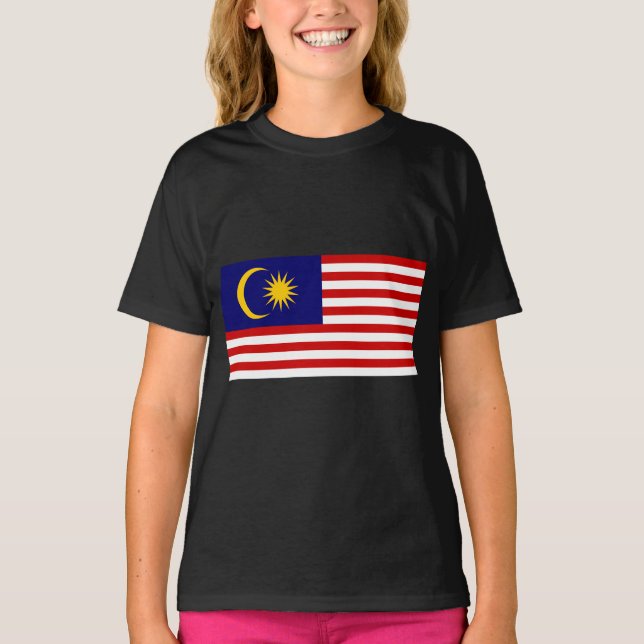 Flag of Malaysia T-Shirt (Front)