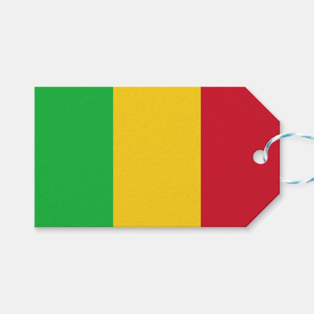 Flag of Mali Gift Tags (Front (Horizontal))