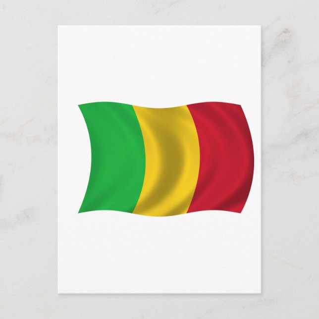 Flag of Mali Postcard (Front)