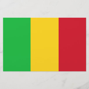 Flag of Mali Stationery