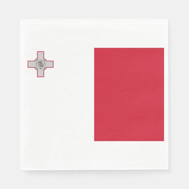 Flag of Malta Napkin (Front)