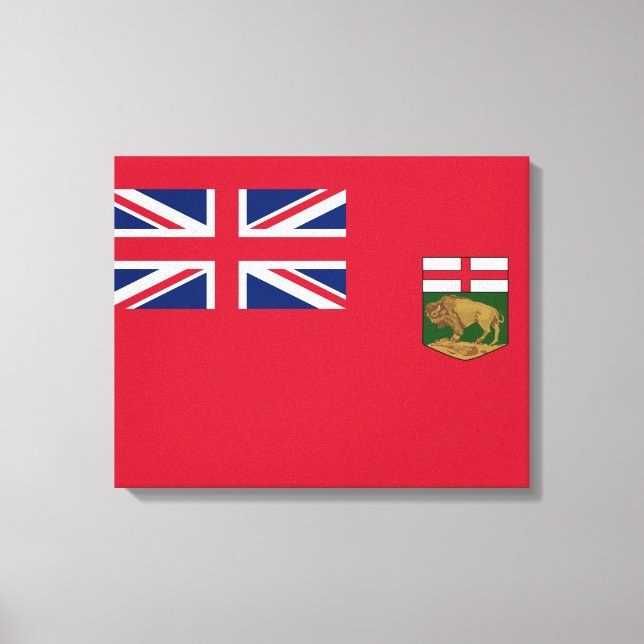 Flag of Manitoba Canvas Print (Front)