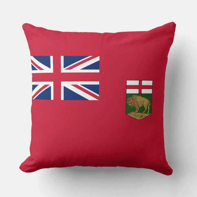 Flag of Manitoba Cushion (Front)