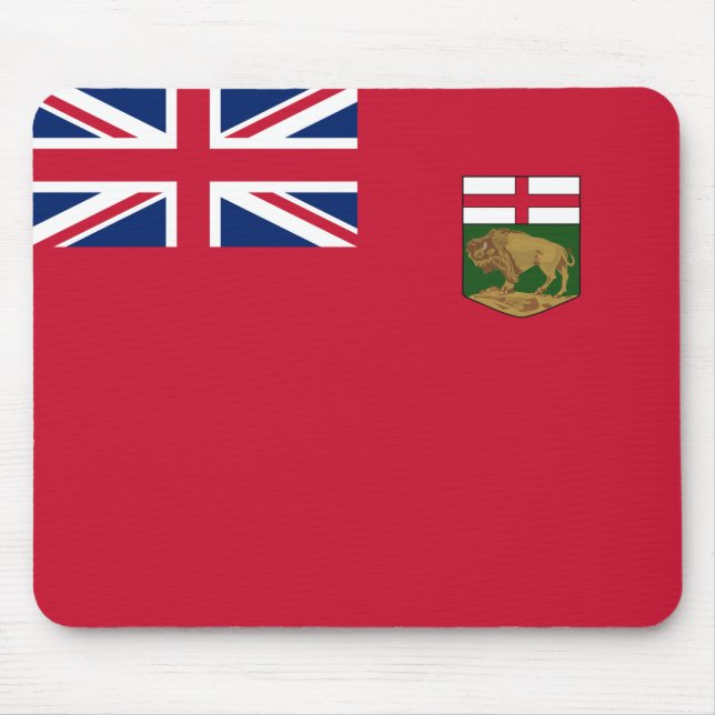 Flag of Manitoba Mouse Mat (Front)