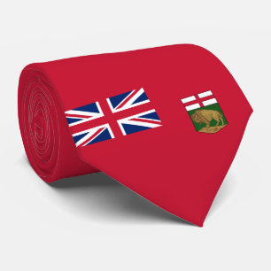 Flag of Manitoba Tie