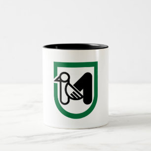 Flag of Marche (Italy) Two-Tone Coffee Mug