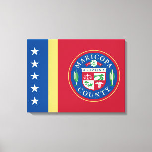 Flag of Maricopa County (Arizona) Canvas Print