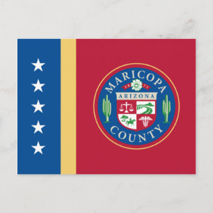Flag of Maricopa County (Arizona) Postcard