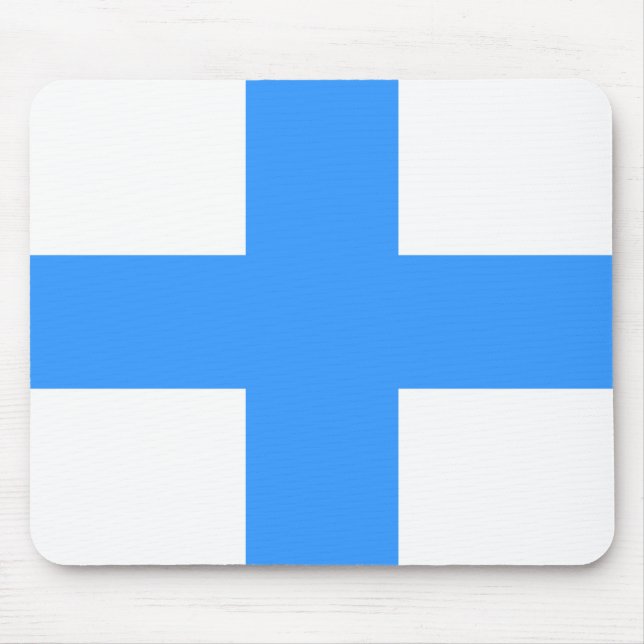 Flag of Marseille Mouse Mat (Front)