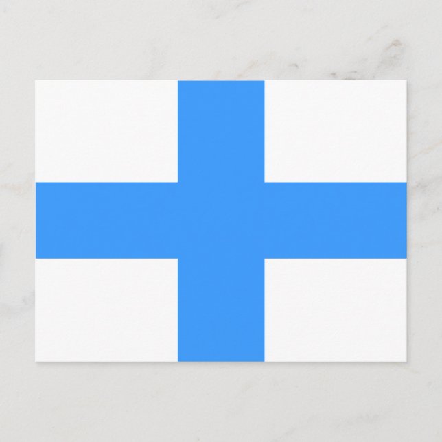 Flag of Marseille Postcard (Front)