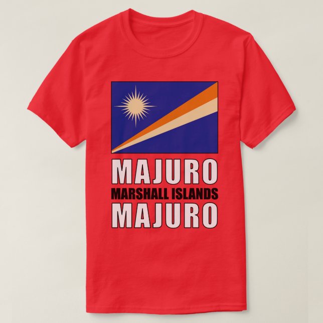 Flag of Marshall Islands T-Shirt (Design Front)