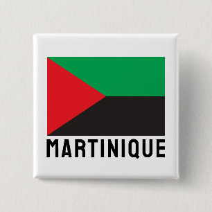Flag of Martinique (2023) 15 Cm Square Badge