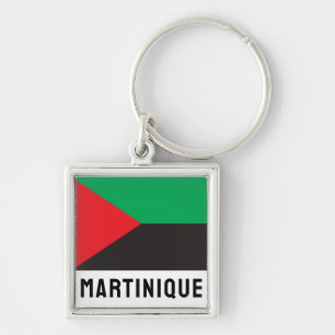 Flag of Martinique (2023) Key Ring