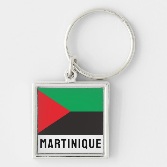 Flag of Martinique (2023) Key Ring (Front)