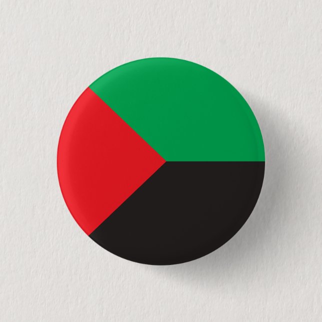 Flag of Martinique 3 Cm Round Badge (Front)