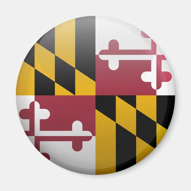 Flag of Maryland Magnet (Front)