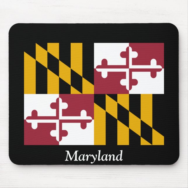 Flag of Maryland Mouse Mat (Front)