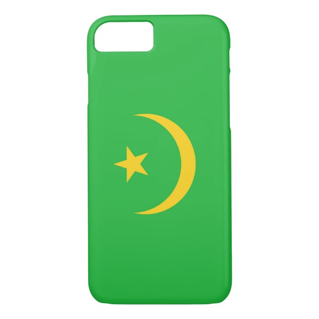 Flag of Mauritania Case-Mate iPhone Case (Back)