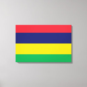 Flag of Mauritius Canvas Print