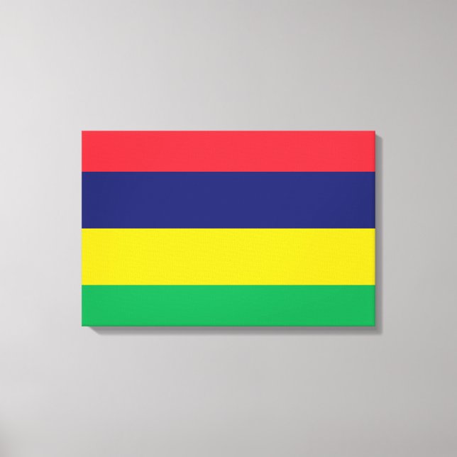Flag of Mauritius Canvas Print (Front)