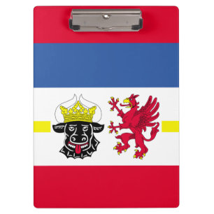 Flag of Mecklenburg-Western Pomerania Clipboard